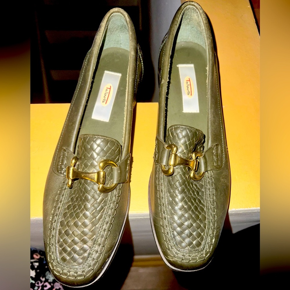 Vintage leather Talbot loafer.